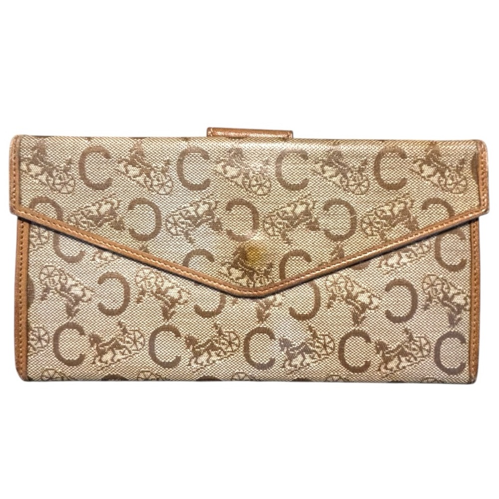 Celine Horse & Carriage Wallet Tan Leather - Picture 6 of 7
